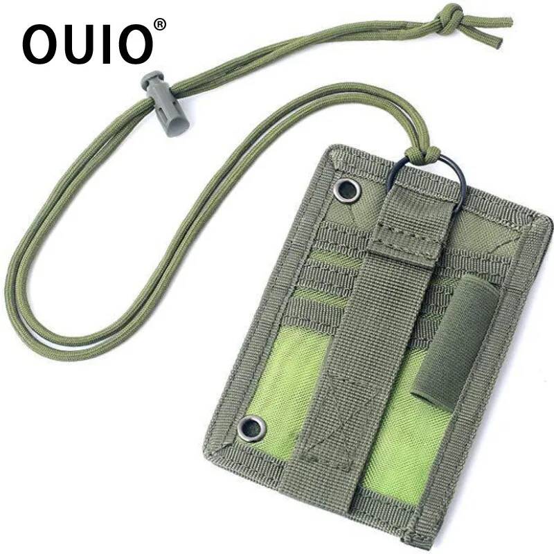 Lanyard Badge Holder - OUIO 전술 ID 카드 홀더 후크