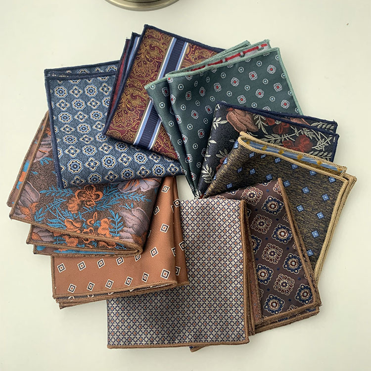 Pocket Square Set - 남성용 포켓 손수건 비즈니스 정장 웨딩