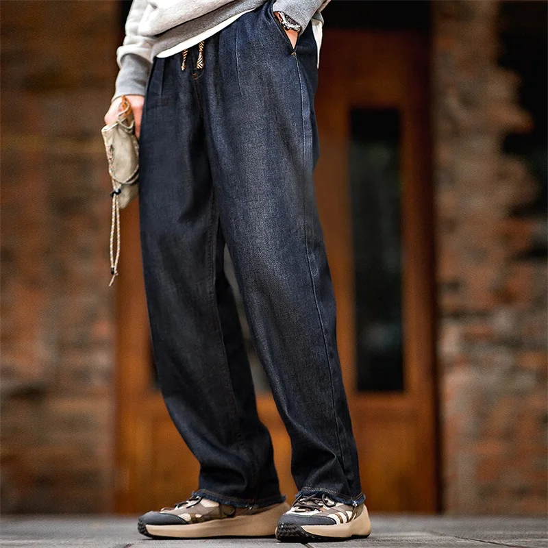Levis Jeans 501 - Maden 남성 가을용 캐주얼진즈 워싱 더블플리츠