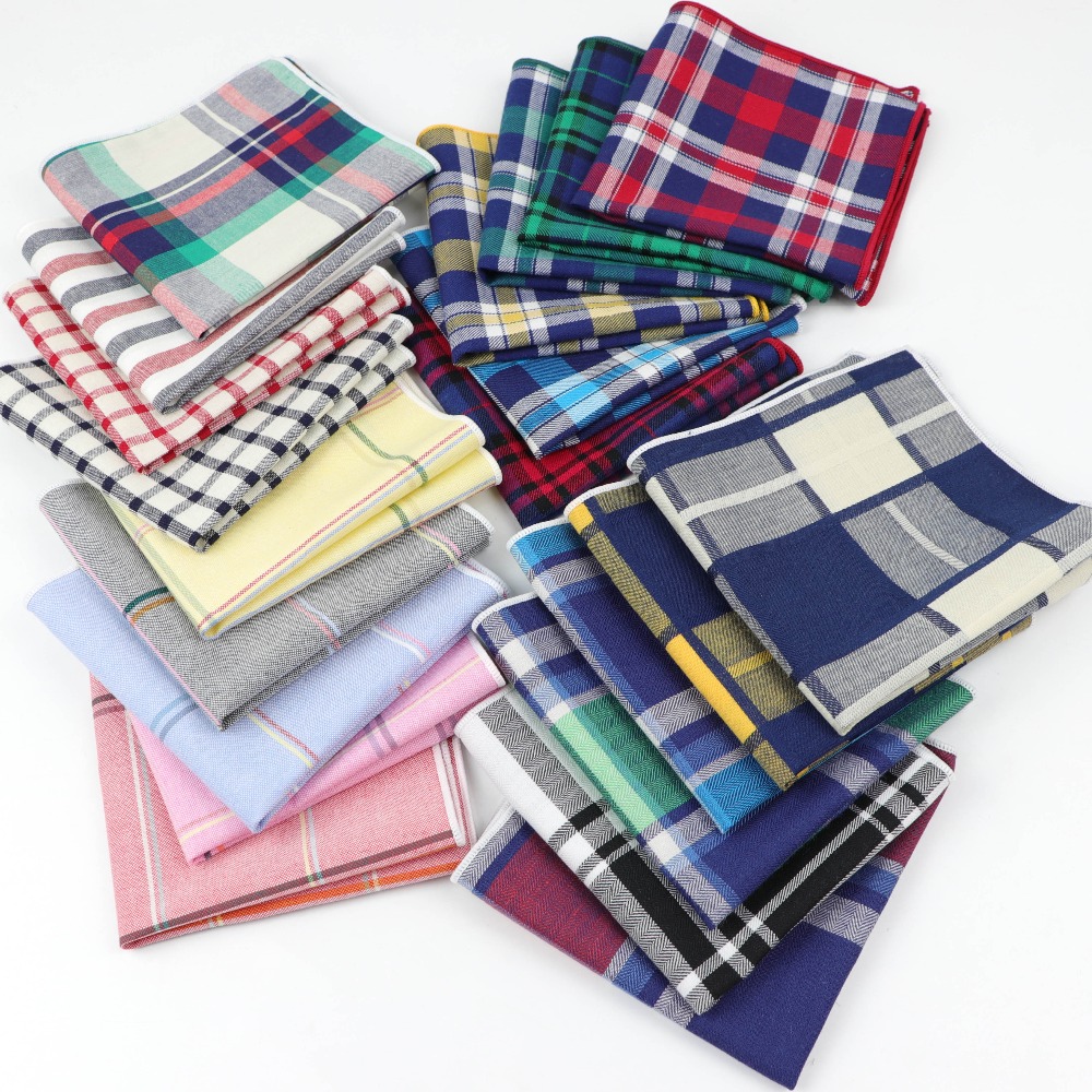 Handkerchief Cotton Men - 남성 면화 손수건 짠 다채로운 인쇄