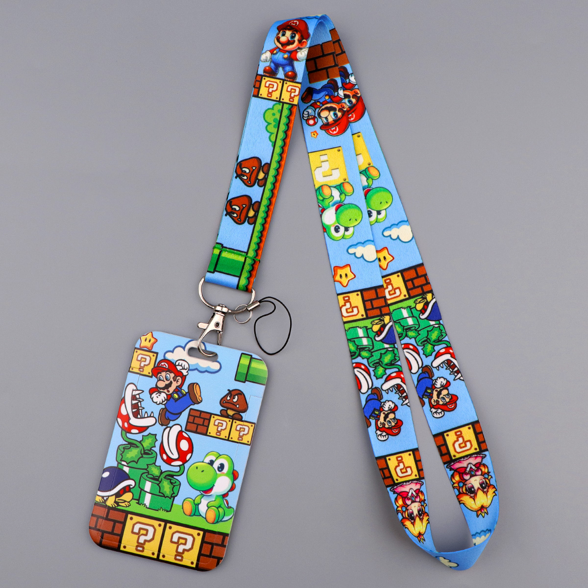 게임 캐릭터 프린트 랜야드 카드 홀더 포함 레트로 게임 - Lanyard Badge Holder 리뷰 및 가격