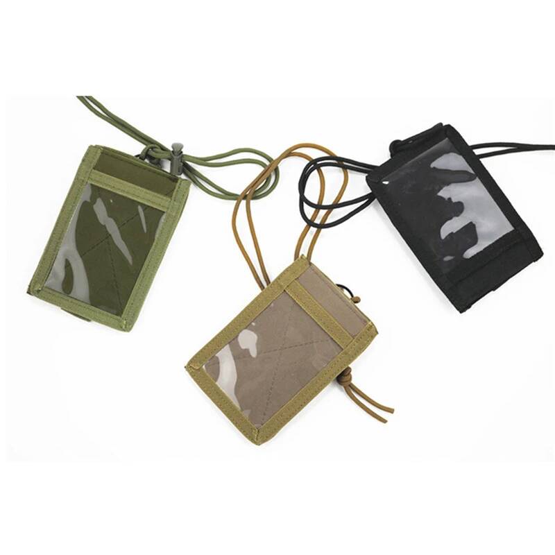 OUIO 전술 ID 카드 홀더 후크 루프 패치 투어 가 - Lanyard Badge Holder 리뷰 및 가격