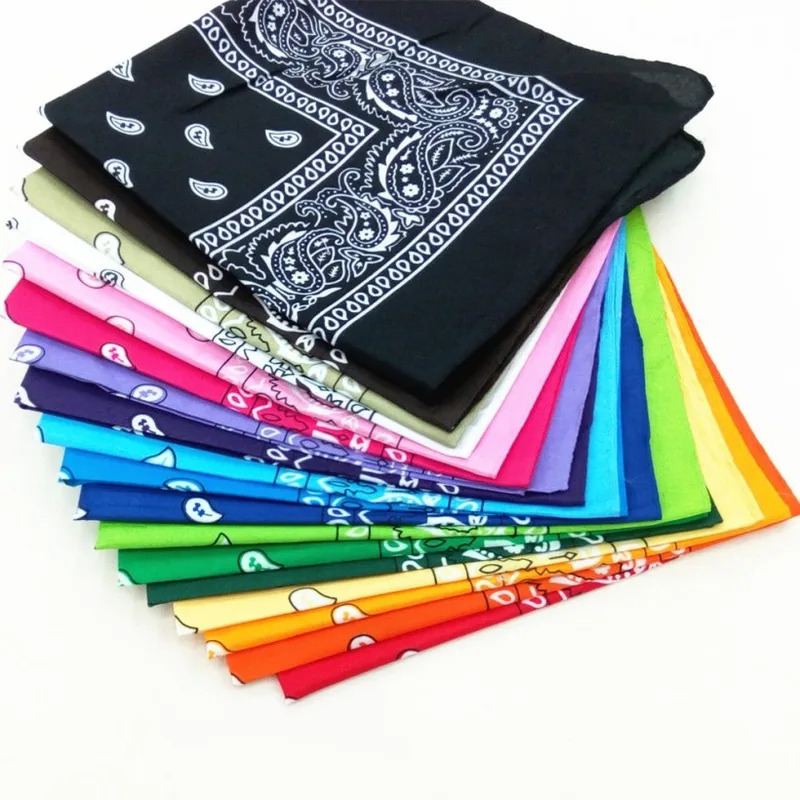 1/4개 남녀 공용 반다나 헤어밴드 카우보이 남성 바이 - Handkerchief Cotton Men 리뷰 및 가격