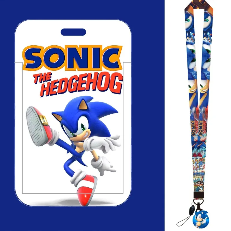 만화 속 소닉 버스 카드 홀더 학생증 커버 캠퍼스 식사 - Lanyard Badge Holder 리뷰 및 가격