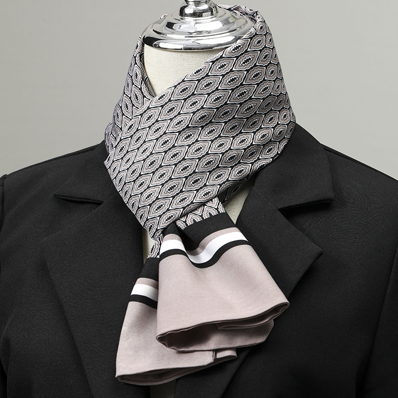 남성용 스카프 실크 느낌 넥 스카프 작은 정사각형 정장 - Scarf Silk Square 리뷰 및 가격