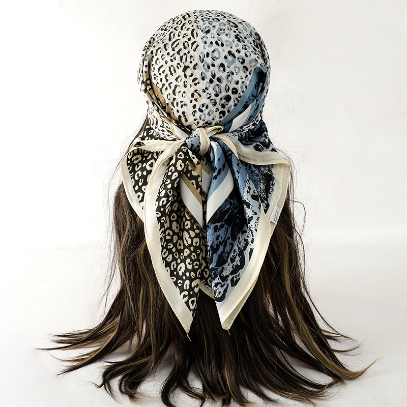 여성을위한 럭셔리 실크 목도리 뚱뚱한 고양이 스퀘어 스 - Face Scarf Mask 리뷰 및 가격