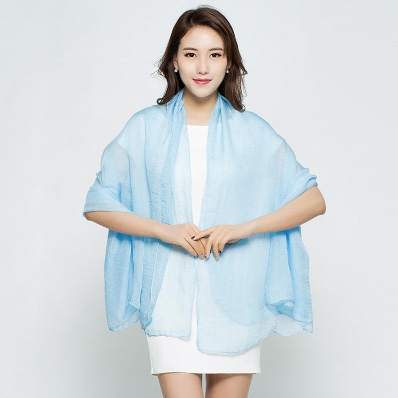 긴 스카프 여름 랩 스카프 숙녀 녹색 스카프 목도리 최 - Silk Neck Scarf 리뷰 및 가격