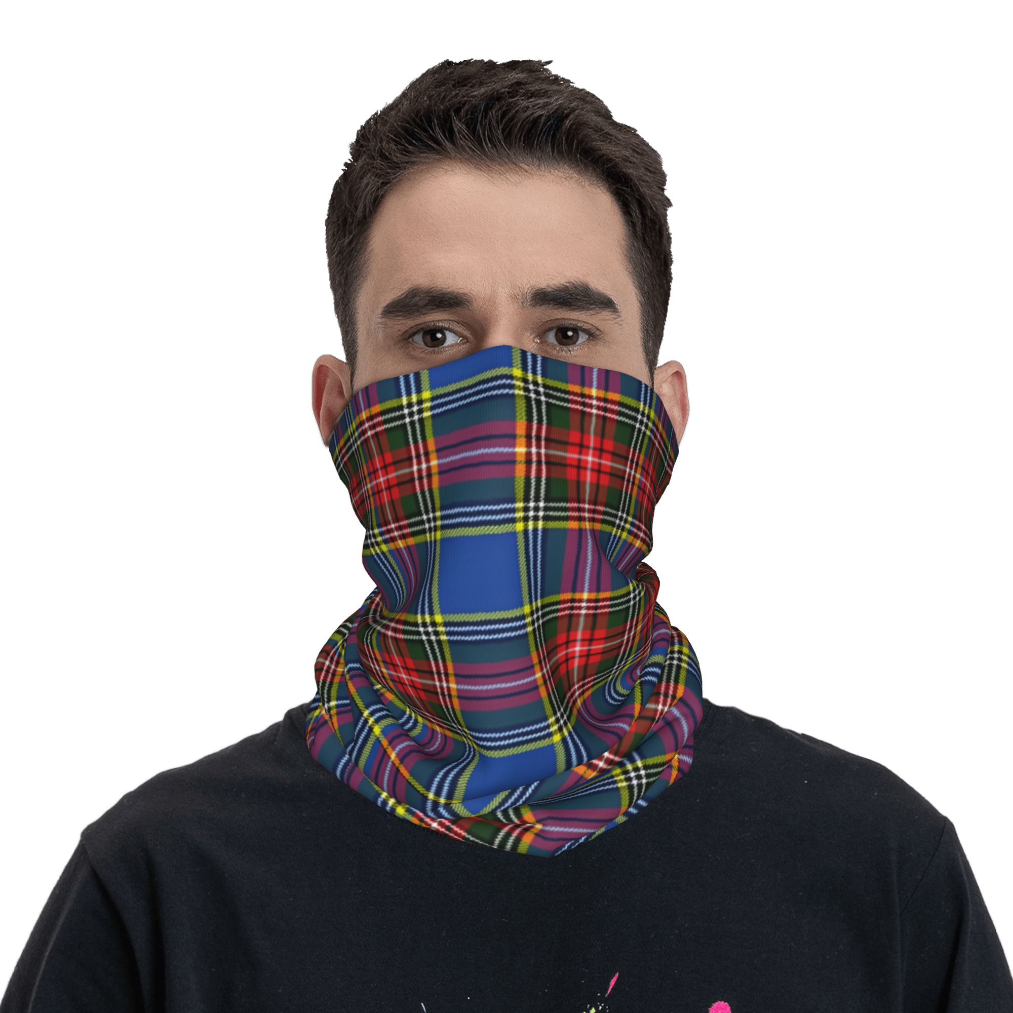 맞춤형 로얄 타탄 체크 겨울 헤드밴드 넥 워머 남녀 하 - Neck Warmer Tube 리뷰 및 가격