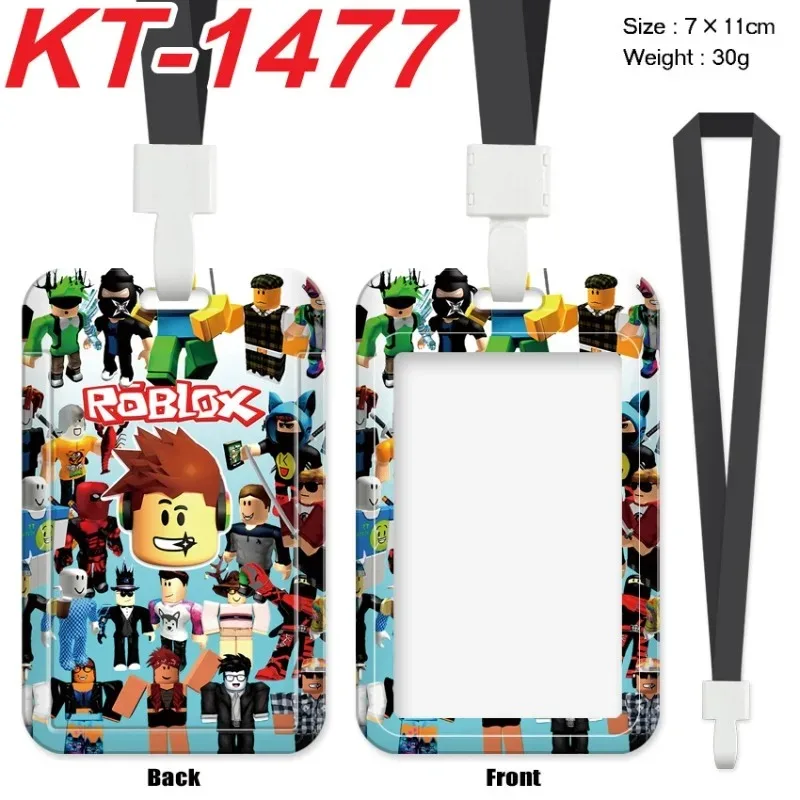 로블록스 카드 홀더 귀여운 카드 커버 끈 달린 학생 캠 - Lanyard Badge Holder 리뷰 및 가격